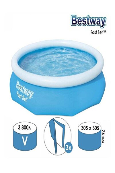 ACTEN Bestway Fast Set Pool 3.05MX66Cm 26-57456