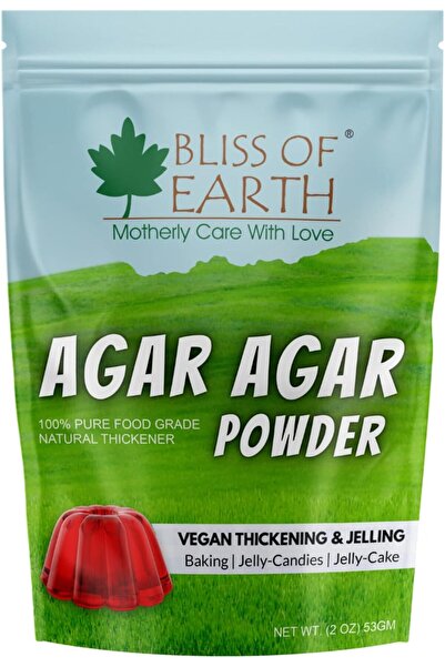 Bliss of Earth مسحوق الأجار أجار، للاستخدام في الخبز والطهي، 56 جرام |   عامل...