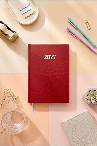 Lizy 2027 GÜNLÜK AJANDA - CİLTBEZİ KAPAK - 168 YAPRAK