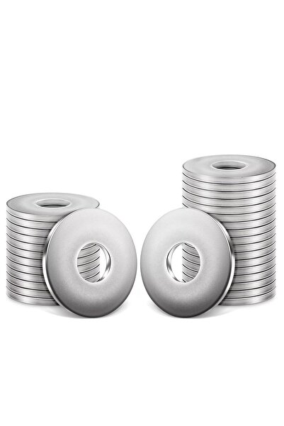 Other 100 bucăți șaibe plate M8 x 24mm - Oțel inoxidabil DIN 9021 A2 V2A - Di...
