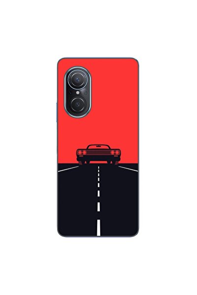 OEM Husa compatibila cu Huawei Nova 9 SE Silicon Gel Tpu Model Red Sky Muscle...