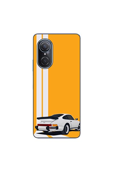 OEM Калъф, съвместим с Huawei Nova 9 SE, силиконов гел TPU модел Porsche 911 ...