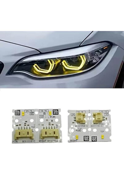 Xentech Light Set de 4 module LED DRL galbene CSL pentru BMW F22 F23 F87 (201...