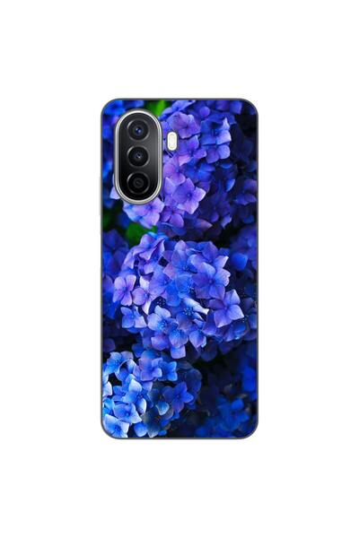 OEM Husa compatibila cu Huawei Nova Y70 Silicon Gel Tpu Model Hortensii