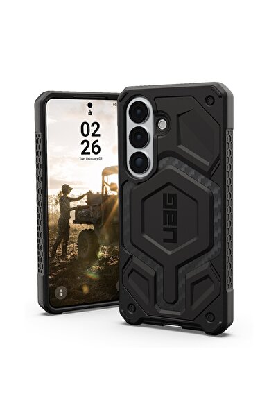 UAG Husa Monarch Pro Magnetic Samsung Galaxy S26 Fibră de Carbon