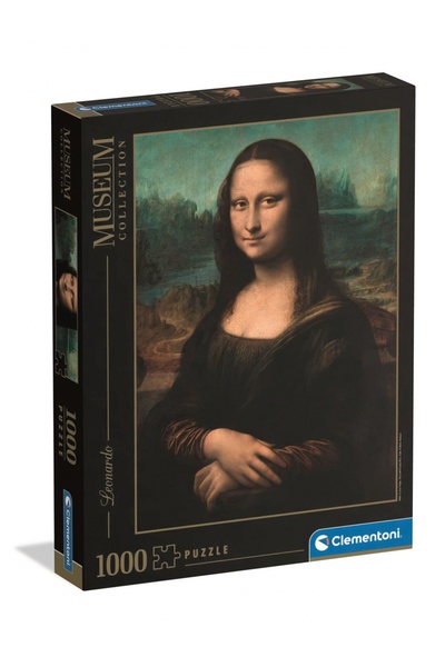 CLEMENTONI Puzzle 1000 Muzeul Louvre Mona Lisa