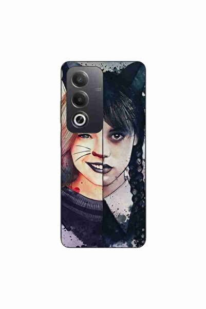 OEM Husa compatibila cu Oppo A80 Silicon Gel Tpu Model Wednesday si Enid Sinc...