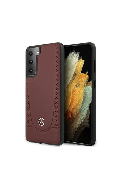Mercedes Benz Husa Mercedes Urban Line pentru Samsung Galaxy S21+ - rosu
