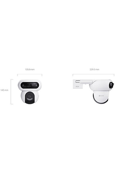 EZVIZ Cameră IP PT alimentată cu baterii cu kit panou solar |   CS-HB90x/SP |...