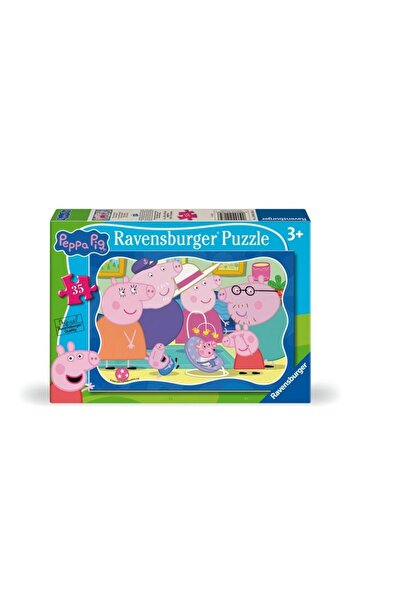 RAVENSBURGER Puzzle 2D pentru copii: Sora Micuță Peppy 35El