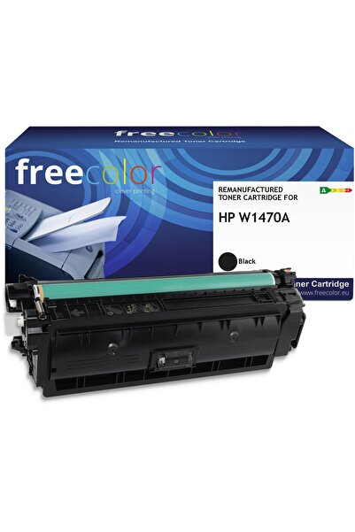 Freecolor Toner HP W1470A negru cu cip 10500 pagini compatibil