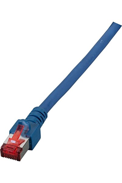 EFB Elektronik Cablu patch EFB RJ45 S/FTP Cat.6A LSZH 0.15m albastru