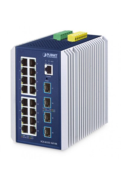 Planet Industrial 16-Port Managed Switch IGS-6325-16T4X