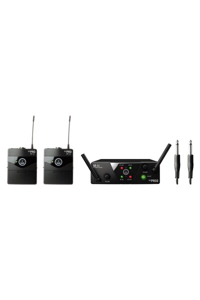AKG Mikrofonowy zestaw bezprzewodowy WMS40 Mini2 Instrumental Set BD US25B/D
