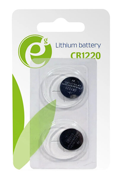 Gembird EG-BA-CR1220-01 Energenie Bateria CR1220, 3V, 2 sztuki, blister