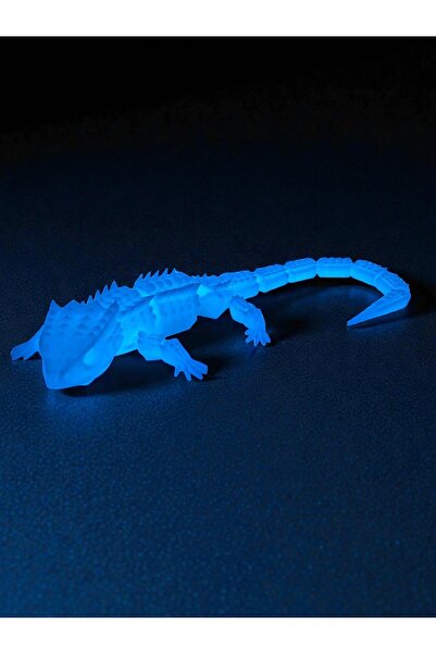 ALFA3D 3D HAREKETLİ NEON EJDERHA(38 CM)