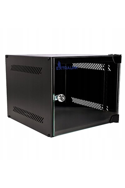 Extralink Dulap rack montabil pe perete Szafa LITE 4U 10 " 280x310 negru