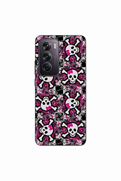 OEM Husa compatibila cu Oppo Reno12 Pro Silicon Gel Tpu Model Pop Art Skeleton