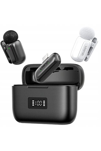 ulanzi Set de transmisie wireless A200 Mini Mic - negru-alb
