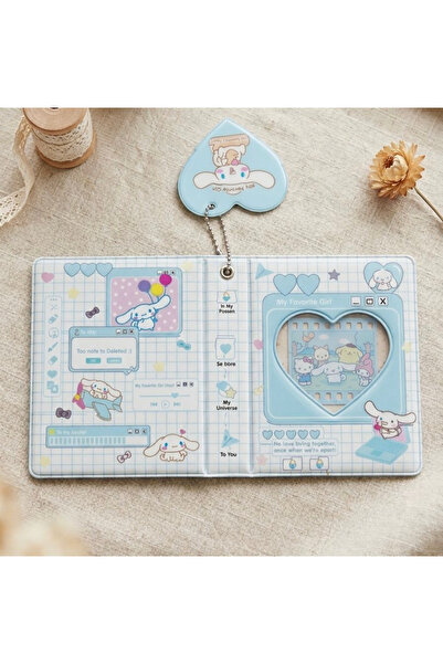 SANRIO Cinnamoroll Kuromi Pochacco MyMelody Binder Fotoğraf Albümü Fotokartlı...