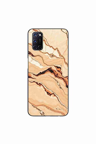 OEM Husa compatibila cu Oppo A72 Silicon Gel Tpu Model Desert Stone Marble