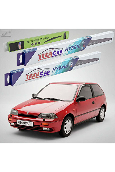 TEAMCAR Lame ștergătoare Suzuki Swift MA 3 uși 1996-2003 |   Set Hibrid Față ...