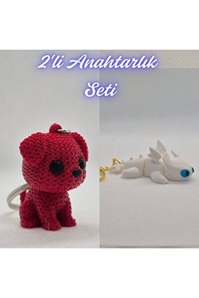 3DAtölyeMaker Fire Department Red Knit Patterned Dog and How to Train Your Wh...