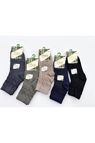 RBS SOCKS Women's Bamboo Half-Top Socks 6-Pack