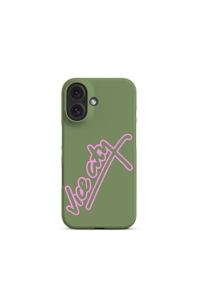 KaffCase iPhone 16 Compatible Vice City Design Phone Case