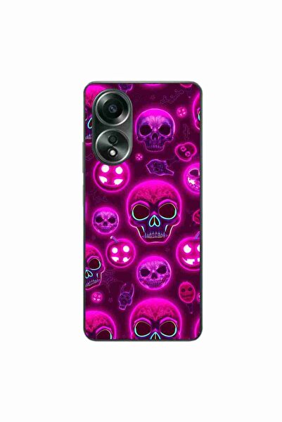 OEM Husa compatibila cu Oppo A58 4G Silicon Gel Tpu Model Cyberpunk Halloween