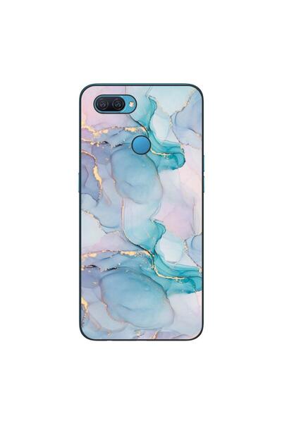 OEM Husa compatibila cu Oppo A12 Silicon Gel Tpu Model Abstract Watercolor Ma...