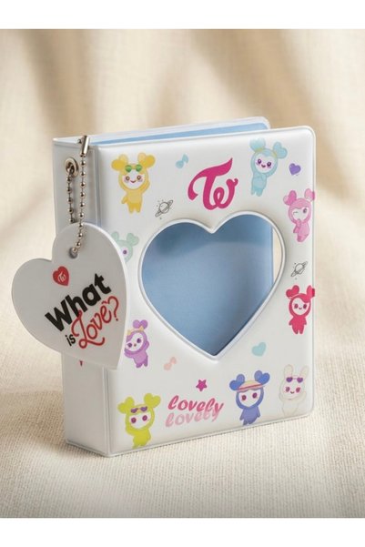 Lilaryum Binder Kpop Fotokart Mini Albüm, (2 FOTOKART VE CHARM HEDİYE, GÖRSEL...