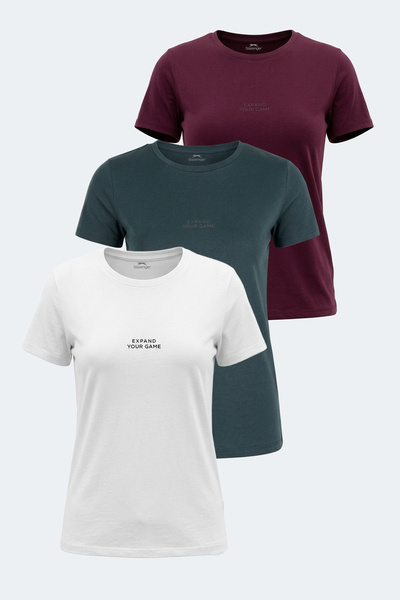 Slazenger Set de 3 tricouri pentru femei PAYTONS