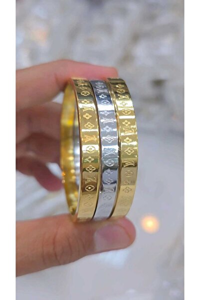Generic Gold Plated Flower Design Bangle