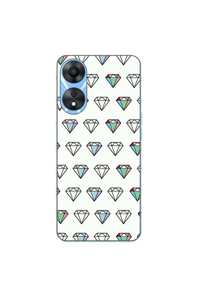 OEM Husa compatibila cu Oppo A78 4G (CPH2565) Silicon Gel Tpu Model Diamonds ...