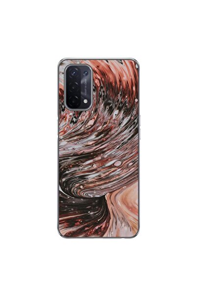 OEM Husa compatibila cu Oppo A54 5G, A74 5G Silicon Gel Tpu Model Copper Stream