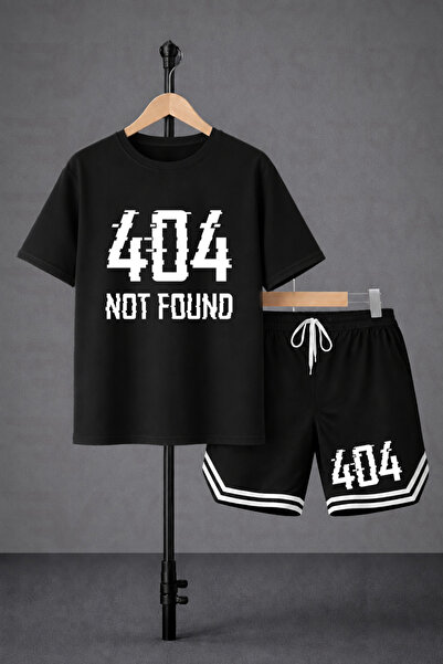 Velostra Unisex Not Found Printed Oversize Fit Comfortable Fit T-Shirt and Sh...