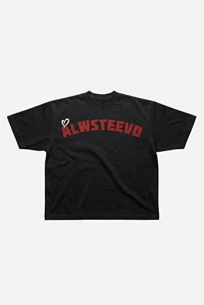 ALWSTEEVO BASKILI BOXY FIT T-SHIRT