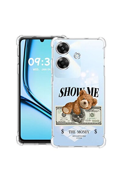 bestcase Husă Antișoc pentru Realme Note 60 / Note 60X cu Design Ursuleț de P...