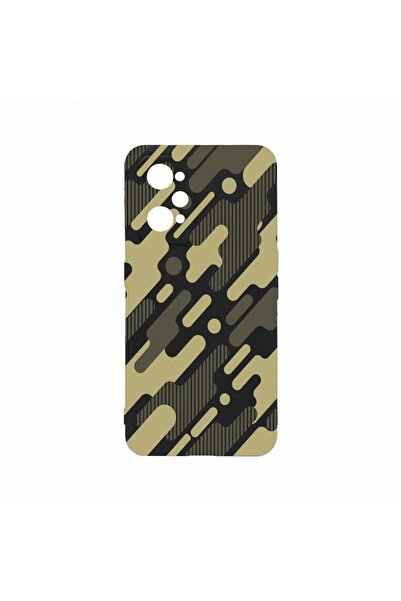 bestcase Husa Silicon, Compatibila Cu Realme GT Neo 3T, Green Camouflage, Rez...