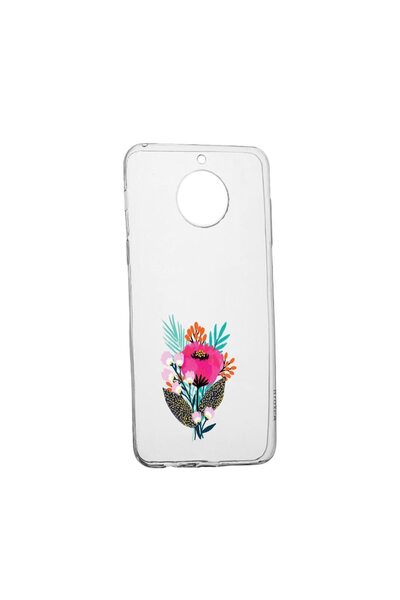 bestcase Husa Silicon Flowers, Compatibila Cu Nokia C10, rezistenta la uzura,...