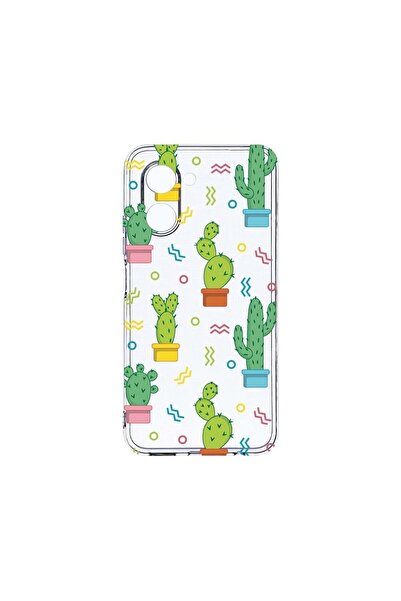 bestcase Husa BestCase¬Æ Clear Silicon 2MM, Compatibila Cu Realme C33, Cactus...