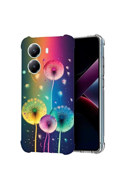 bestcase ¬Æ Husa compatibila Poco X7 Pro 5G, Anti Shock 1.5MM, Dandelion, Pro...