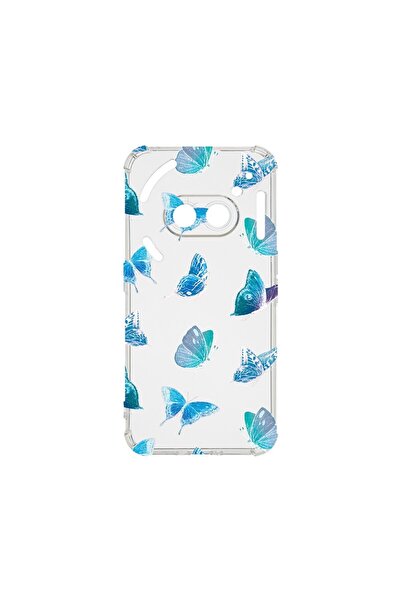 bestcase Husă Anti-șoc 1.5MM, Compatibilă cu Nothing Phone 2a, Model Fluture,...