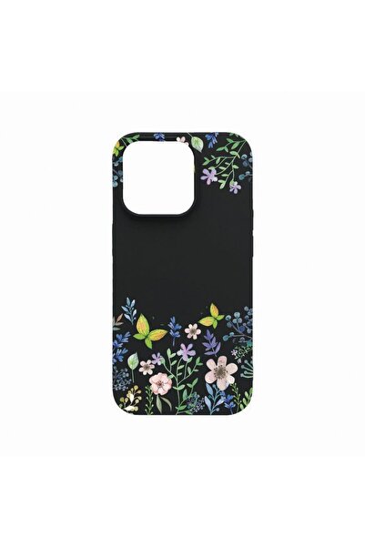 bestcase Калъф, съвместим с Realme C31, Пеперуди и цветя, Устойчив на износва...