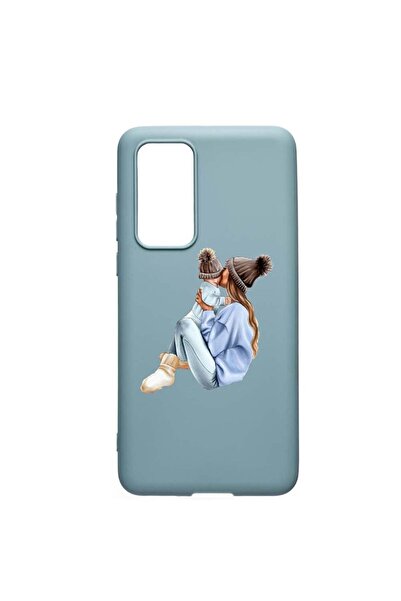 bestcase Husa Huawei P40, Girl Mom, rezistenta la uzura, anti-alunecare, din ...
