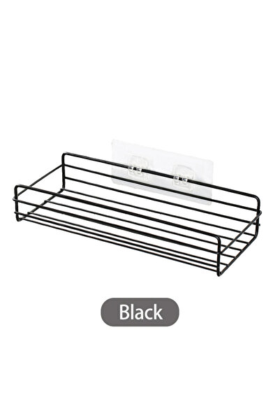 Choice Black G540 Bathroom Storage Rack Kitchen Organizer Shelf Black Shelves...