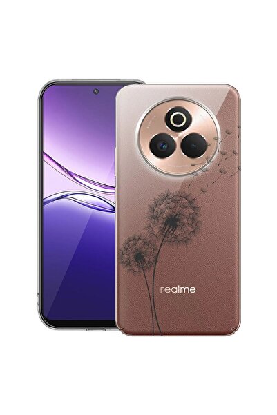 bestcase ¬Æ Husa pentru Realme P3 Pro cu Design Dandelion, Clear Slim Silicon...