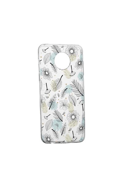 bestcase Θήκη σιλικόνης συμβατή με Nokia G50, Λουλούδια, ανθεκτική στη φθορά,...