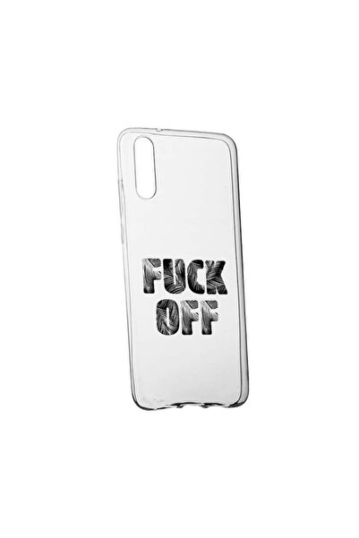 bestcase Husa Silicon, Transparent, Slim, Fu**Off, 139, Huawei P20 Plus